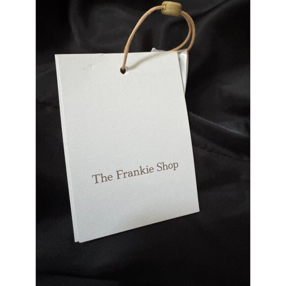 NWT The Frankie Shop Salem Trench Coat - Espresso One Size - Picture 6 of 7